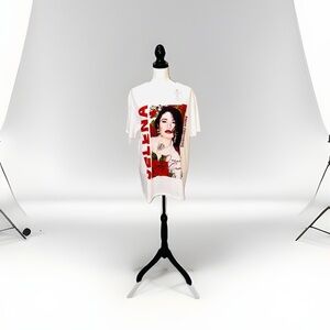 NWT Selena Quintanilla Amor Prohibido T-Shirt Size L  Women’s  Graphic Tee